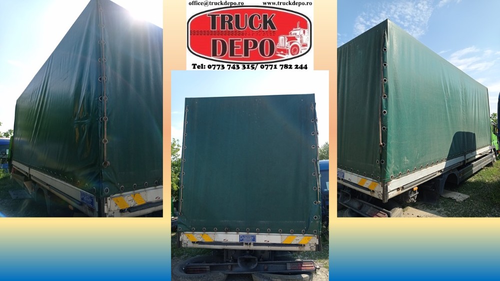 dezmembrari camion Caroserie cu prelata structura fier Mercedes Benz Atego 818