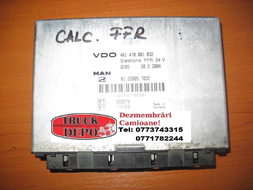 dezmembrari camion Calculator FFR MAN TGA