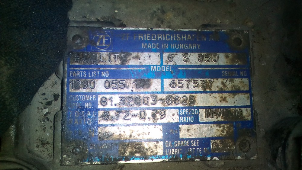 dezmembrari camion Cutie de viteza MAN LE 8.180